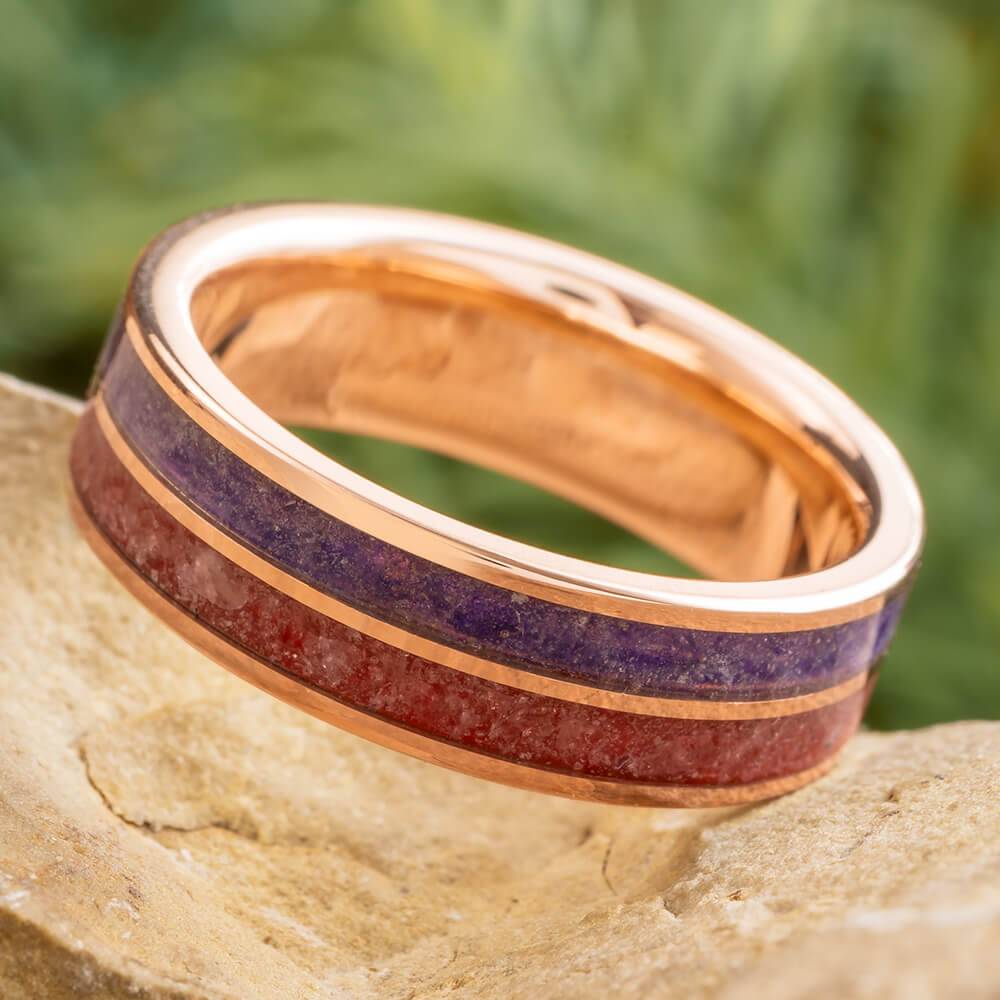 Rose Gold Birthstone Ring