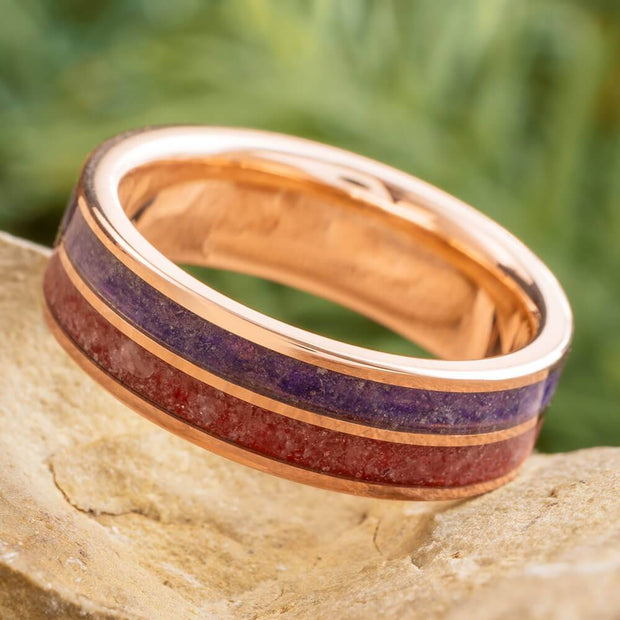 Rose Gold Birthstone Ring