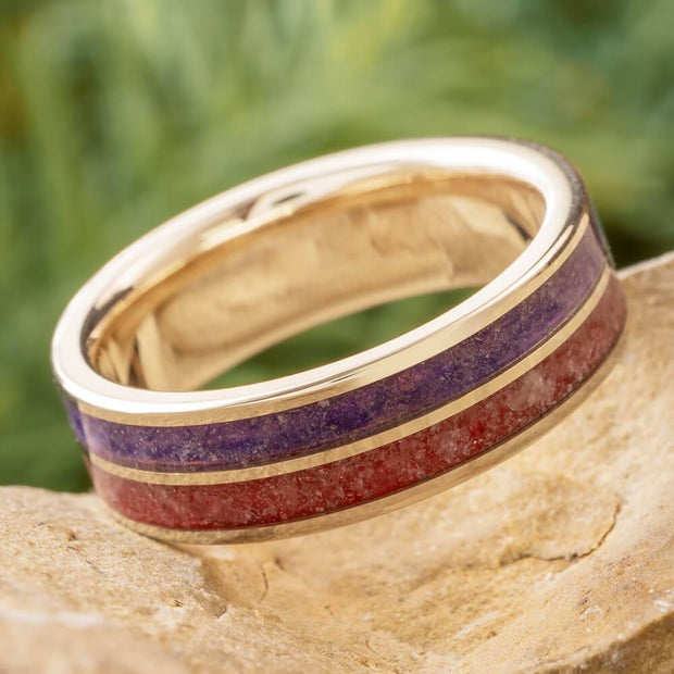 White Gold Birthstone Ring