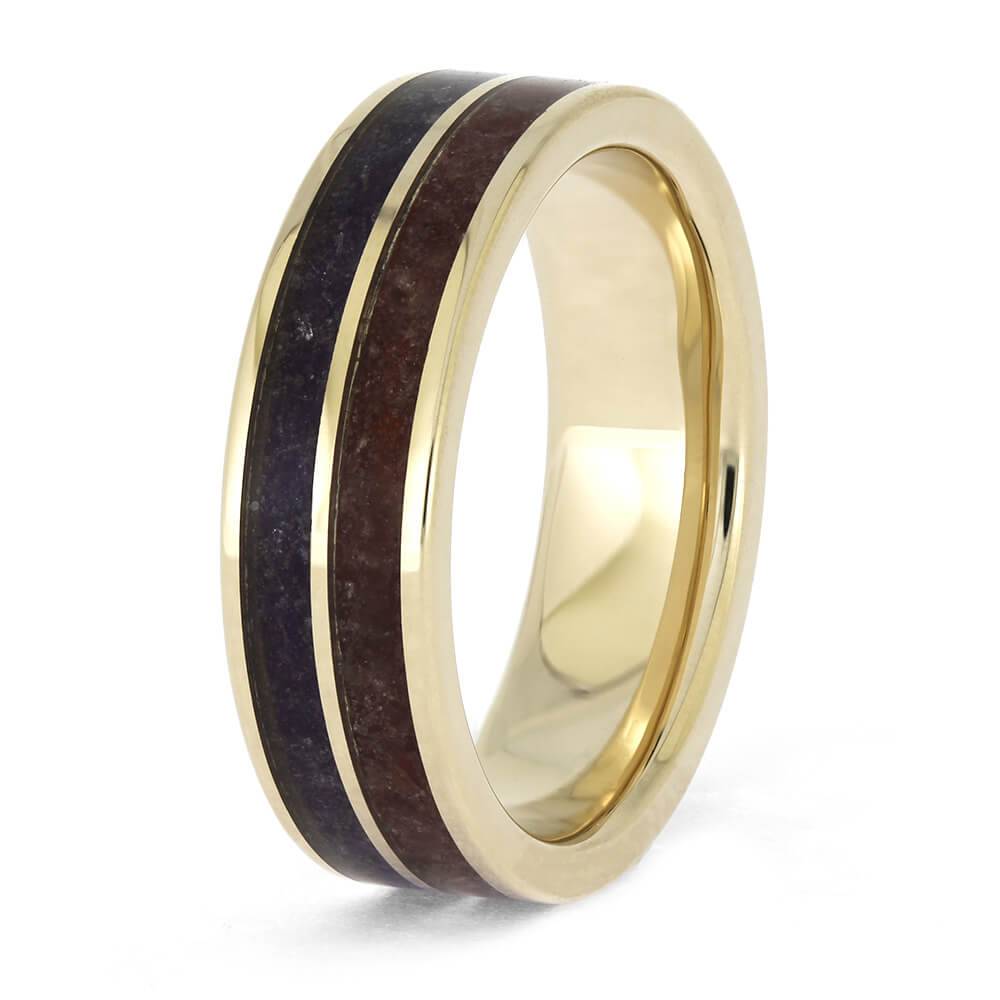 Birthstone Wedding Band for Men and Women