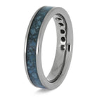 Women's Turquoise Ring in Titanium