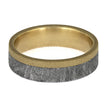 Men's YG and Meteorite Ring