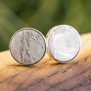 Meteorite Stud Earring Set