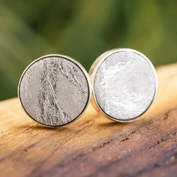 Meteorite Stud Earring Set