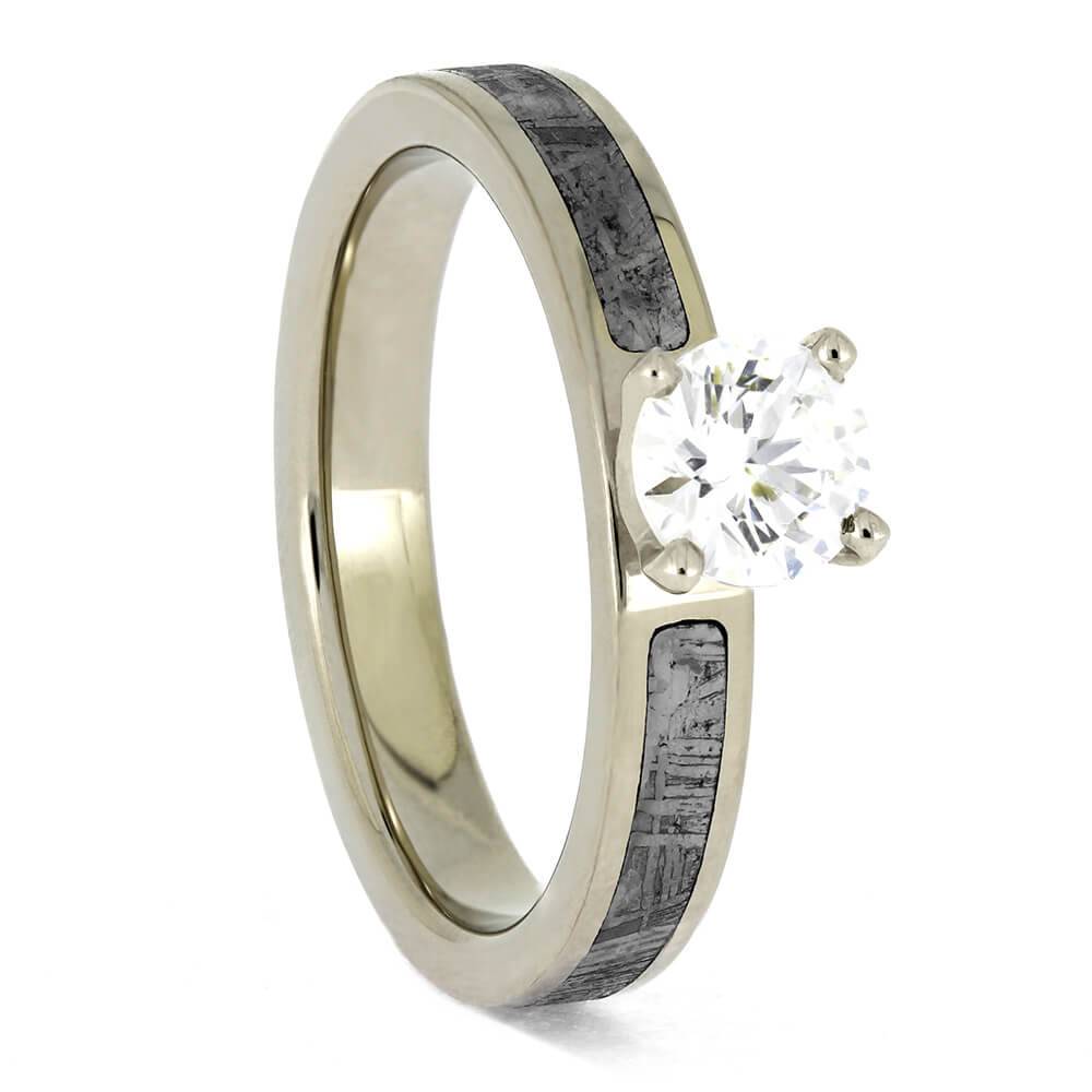 White Gold Solitaire Engagement Ring