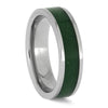 Green Sand Wedding Band
