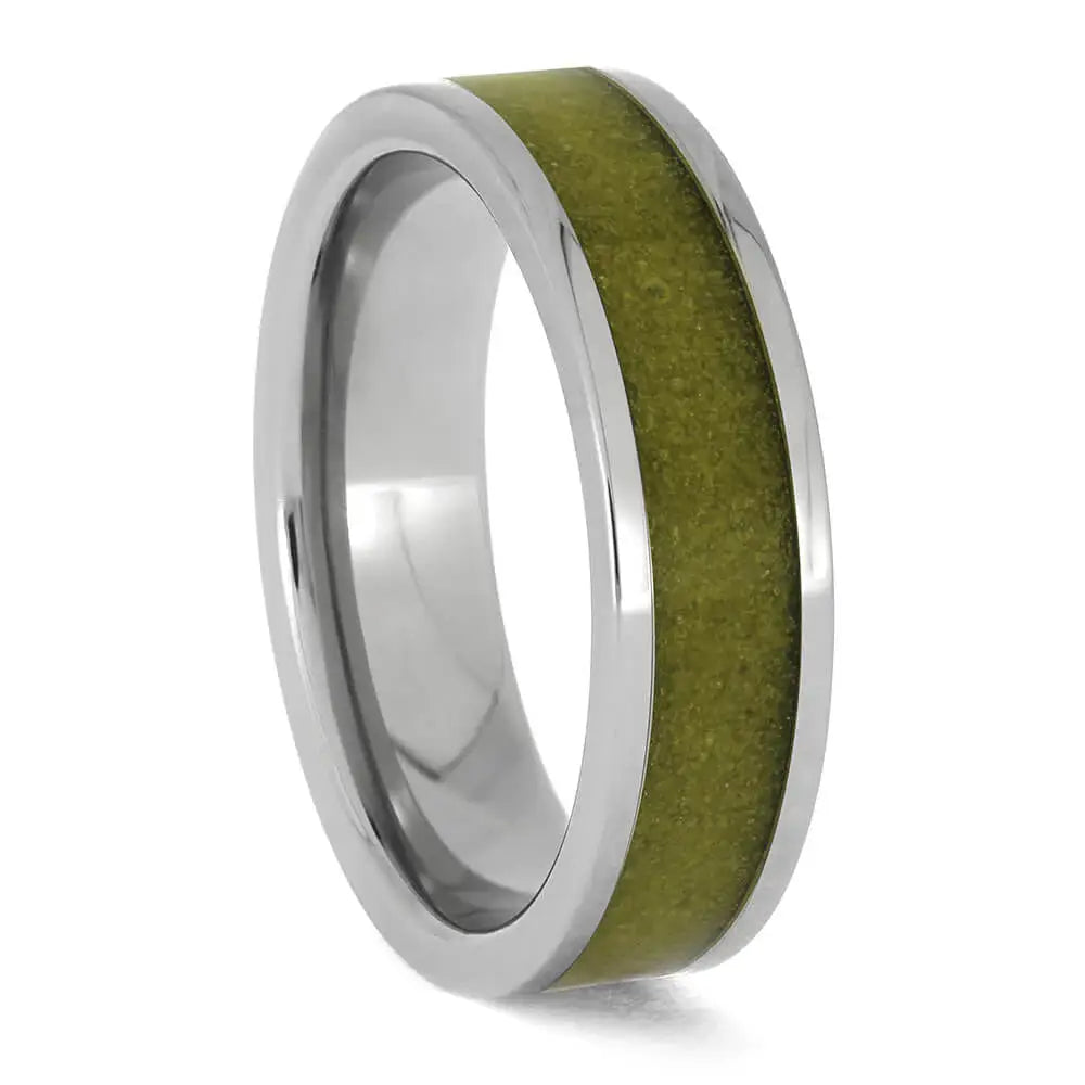 Yellow Sand Wedding Band