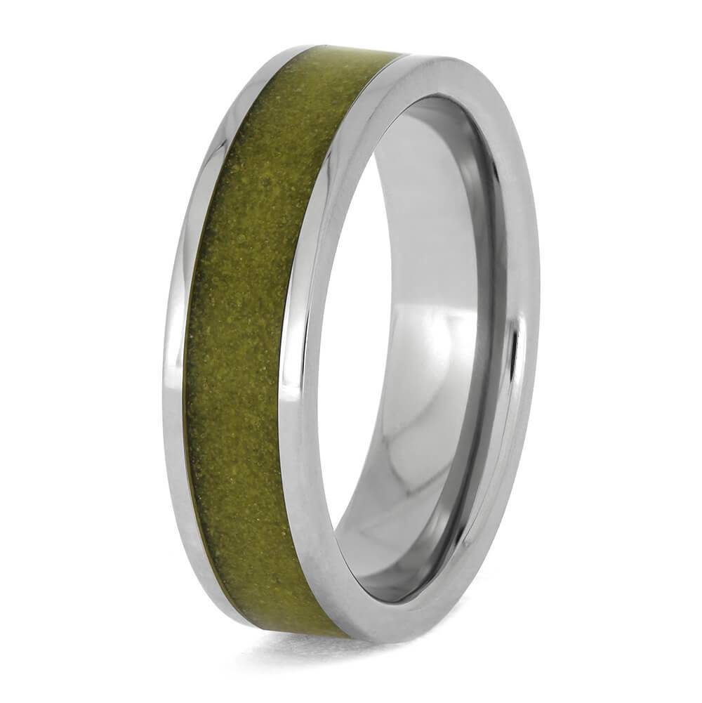 Yellow Sand Wedding Band
