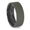 Mokume and Titanium Wedding Band