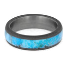 Turquoise Ring in Titanium