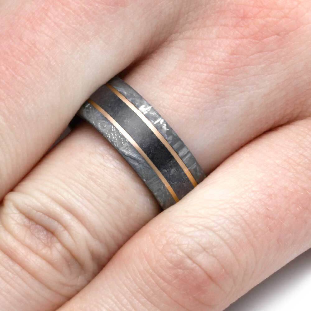 Sapphire Wedding Band for Men