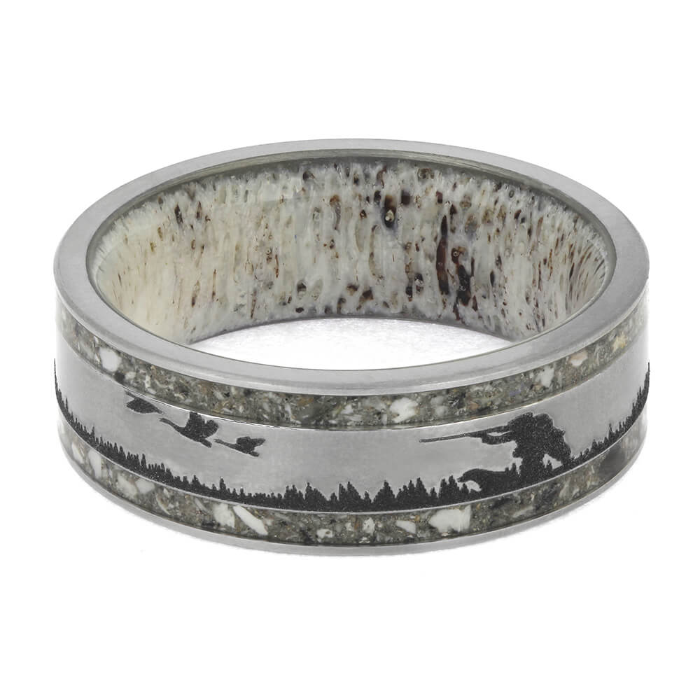 Memorial Ring for Hunting Dog