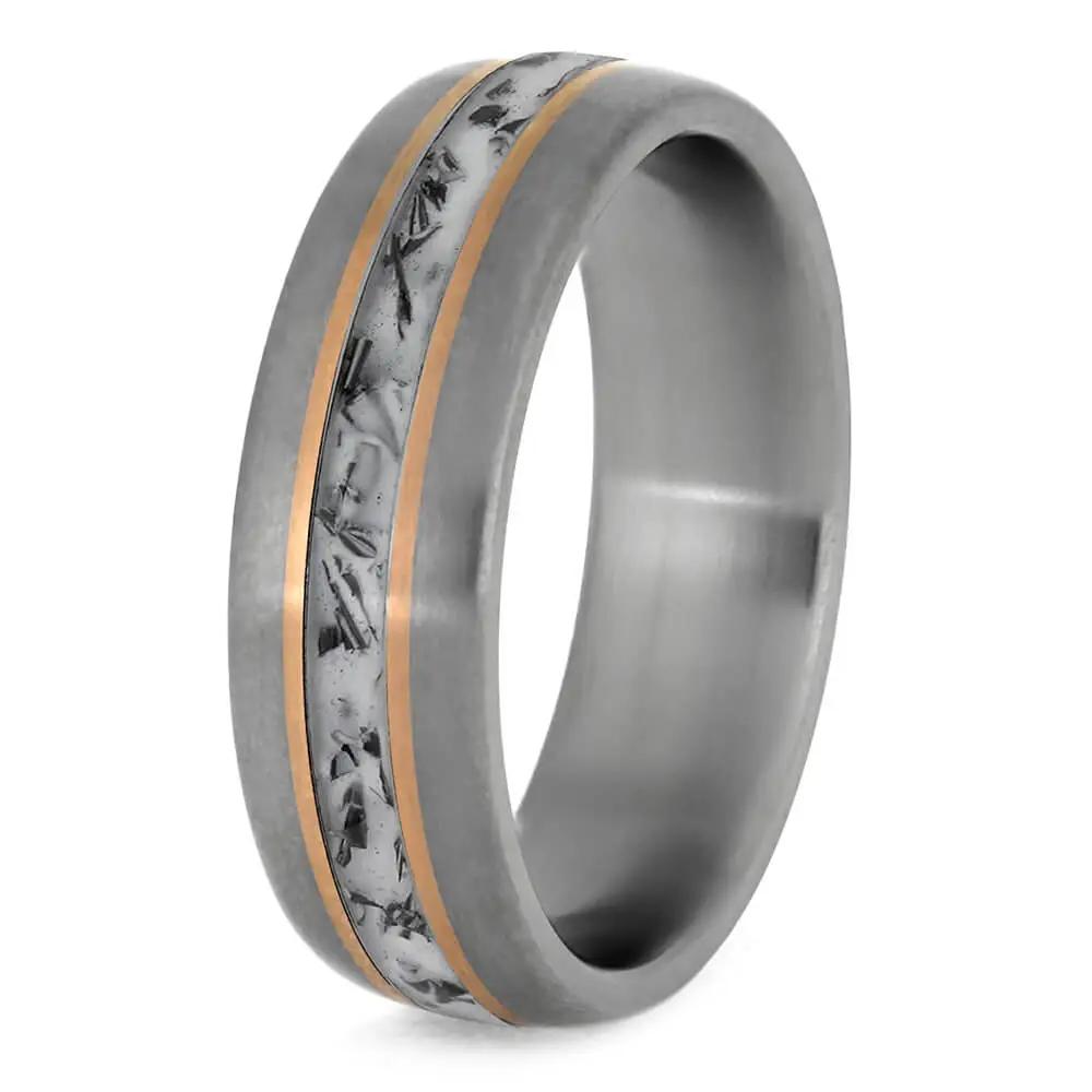 Bicycle Wedding Band for Men