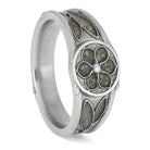 Floral Memorial Signet Ring