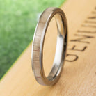 Baseball Bat Wedding Band