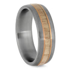 Men's Baseball Bat Wedding Band