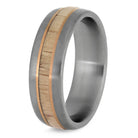 Baseball Bat Wedding Band for Men