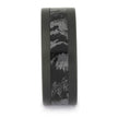 Mokume and Zirconium Wedding Band