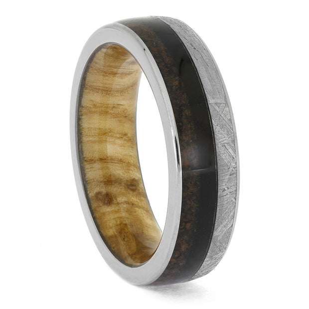 Custom Men's Meteorite Ring
