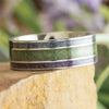 Triple Birthstone Wedding Band