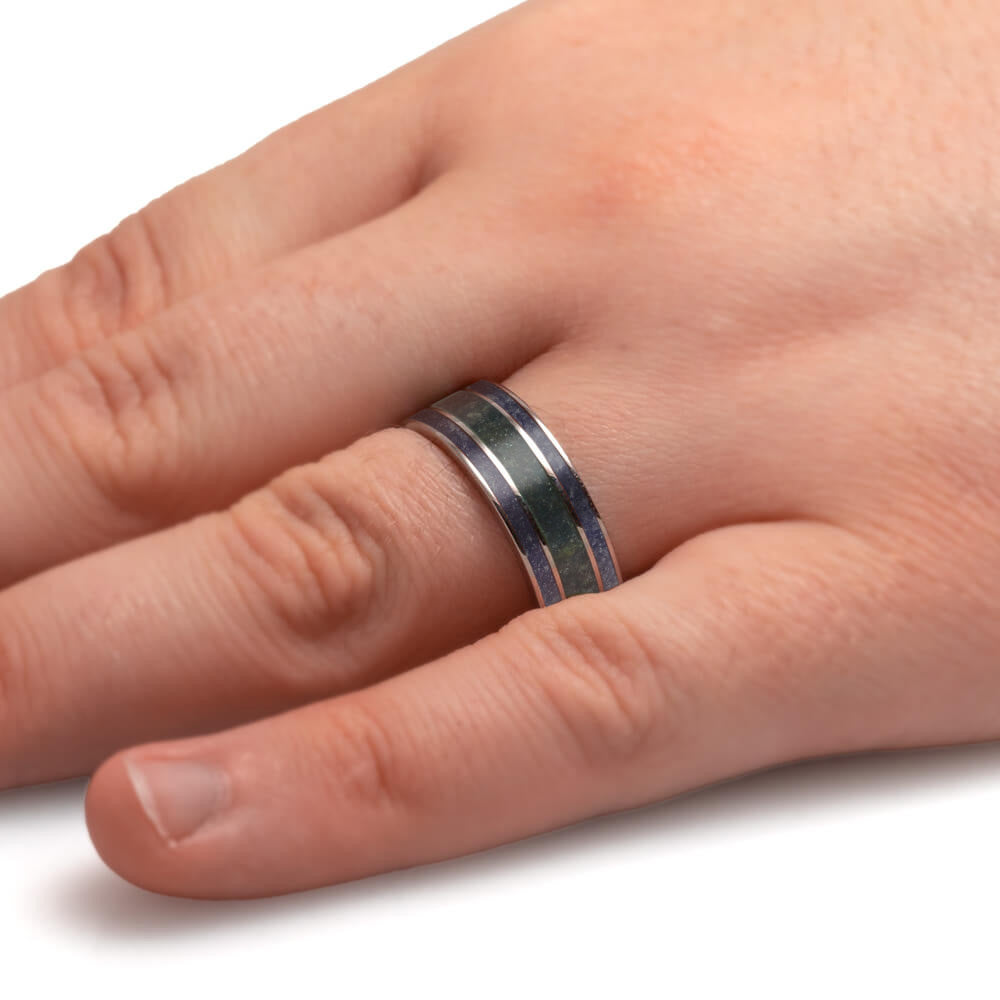 Birthstone Ring On Hand