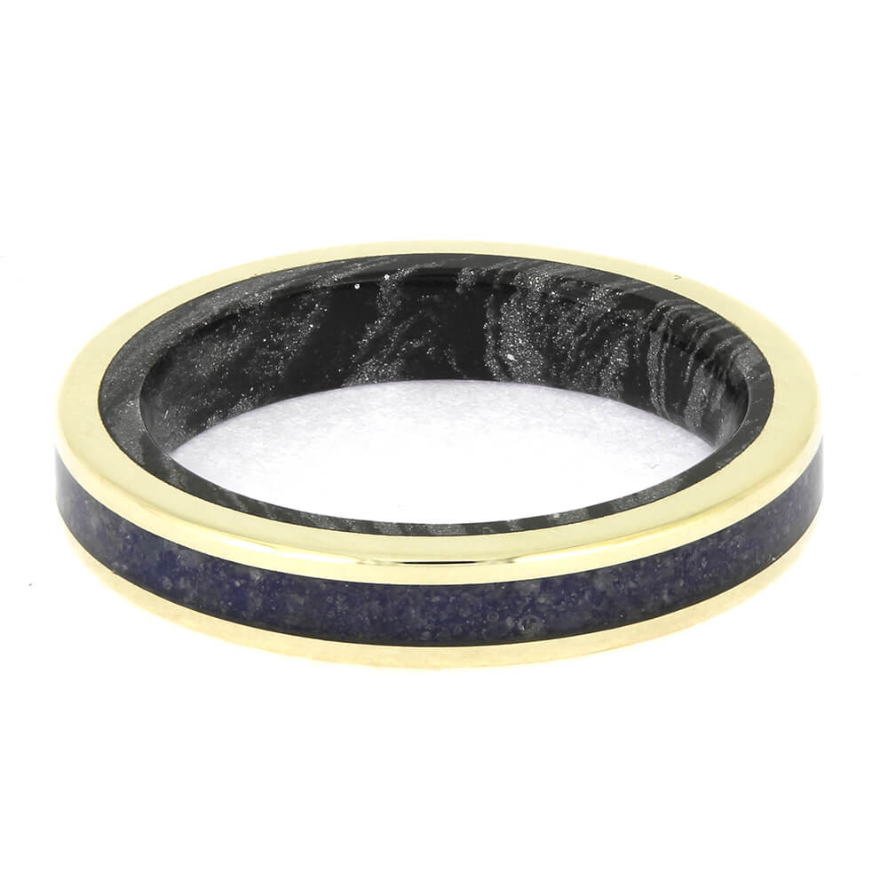 Unique Sapphire Birthstone Wedding Band