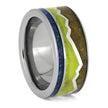 Memorial Ring with Tennis Ball Inlay