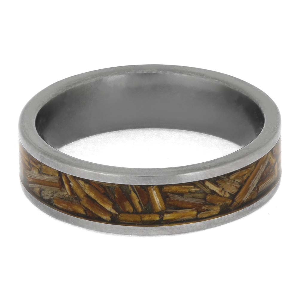 Pine Needle Wedding Ring