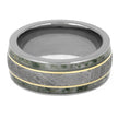 Unique Meteorite Wedding Band
