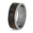 Volcano Ring in Titanium