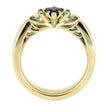 Custom Three Stone Engagement Ring