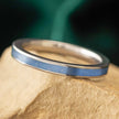 Unique Aquamarine Wedding Band