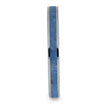 Aquamarine and Titanium Wedding Band for Women