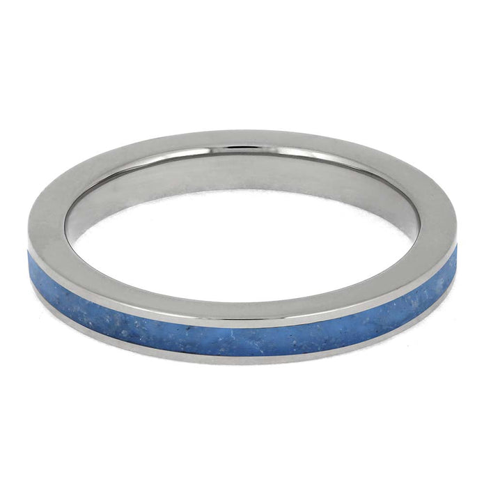 Aquamarine Stackable Band