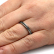 Crushed Diamond Birthstone Ring