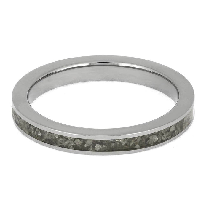 Diamond Birthstone for Women in Titanium