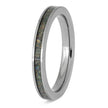 Custom Synthetic Opal Wedding Band