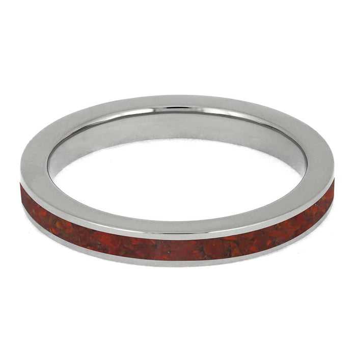 Red October Birthstone Ring