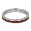 Red October Birthstone Ring