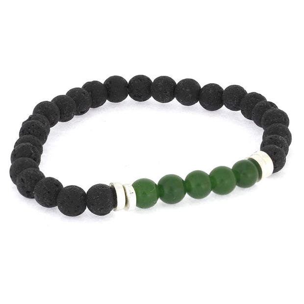 Bracelet with Green Jade