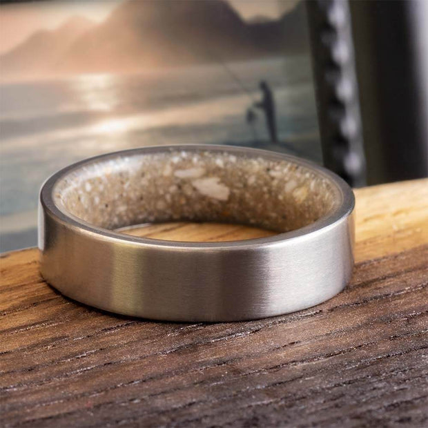 Memorial Ring with Ashes