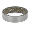 Ash Sleeve Ring in Titanium