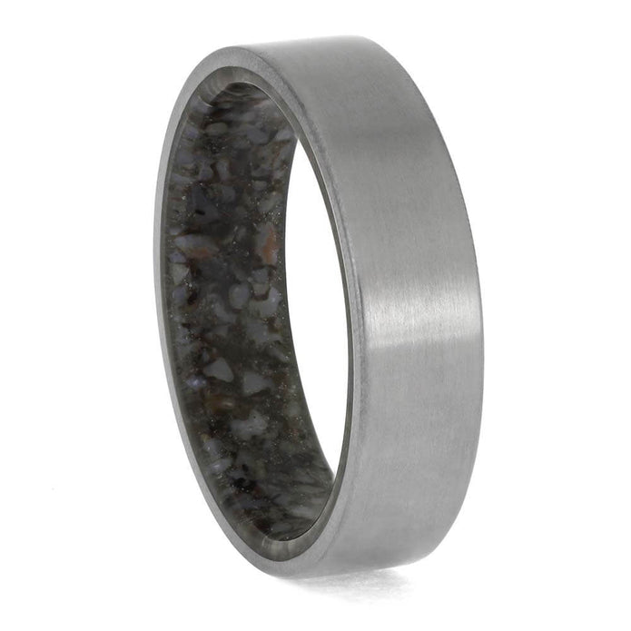 Dinosaur Bone Sleeve Wedding Band