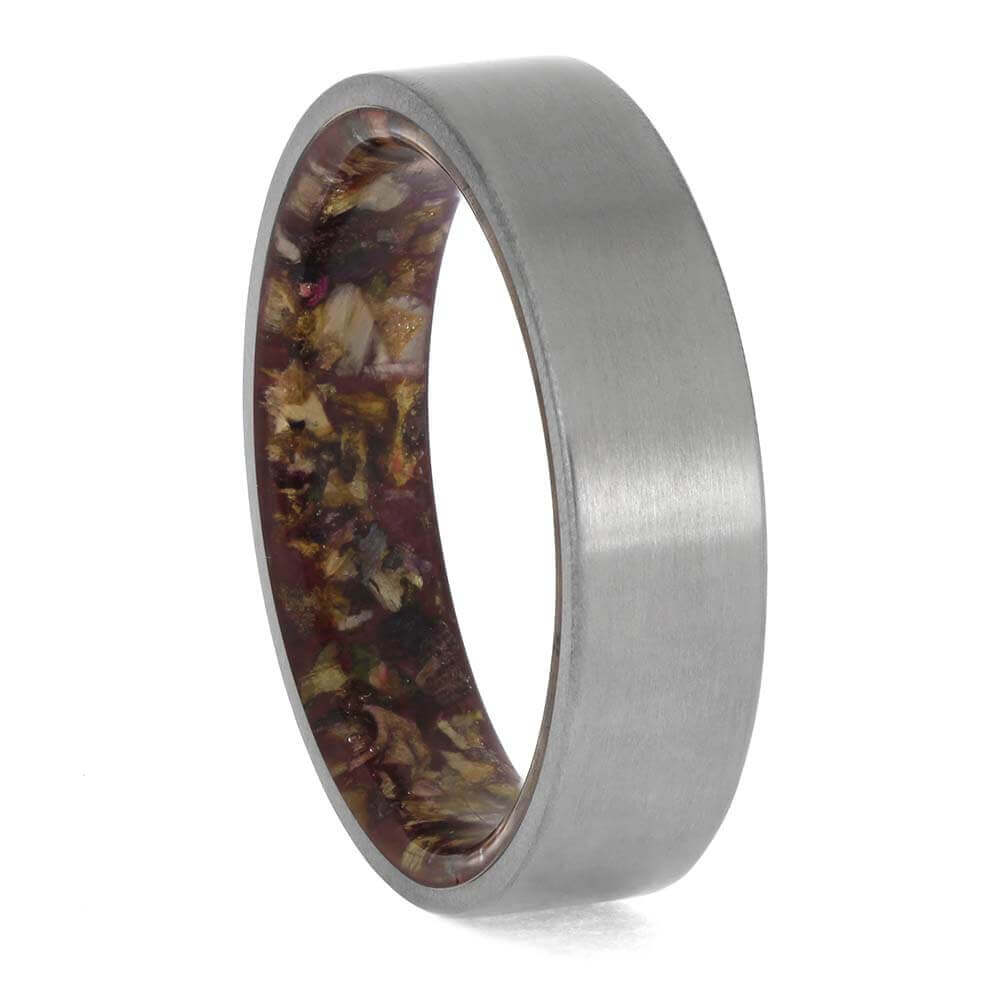 Custom Flower Petal Sleeve Ring