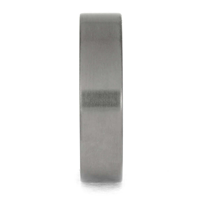 Titanium Wedding Band in Titanium