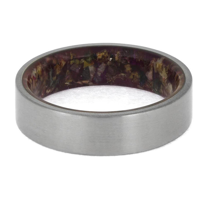 Floral Flower Petal Ring with Flower Sleeve