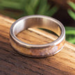 Dinosaur Coprolite Fossil Wedding Band