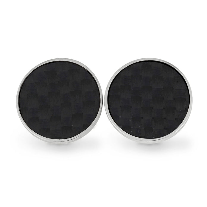 Custom Carbon Fiber Cuff Links