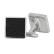Black Carbon Fiber Cuff Links
