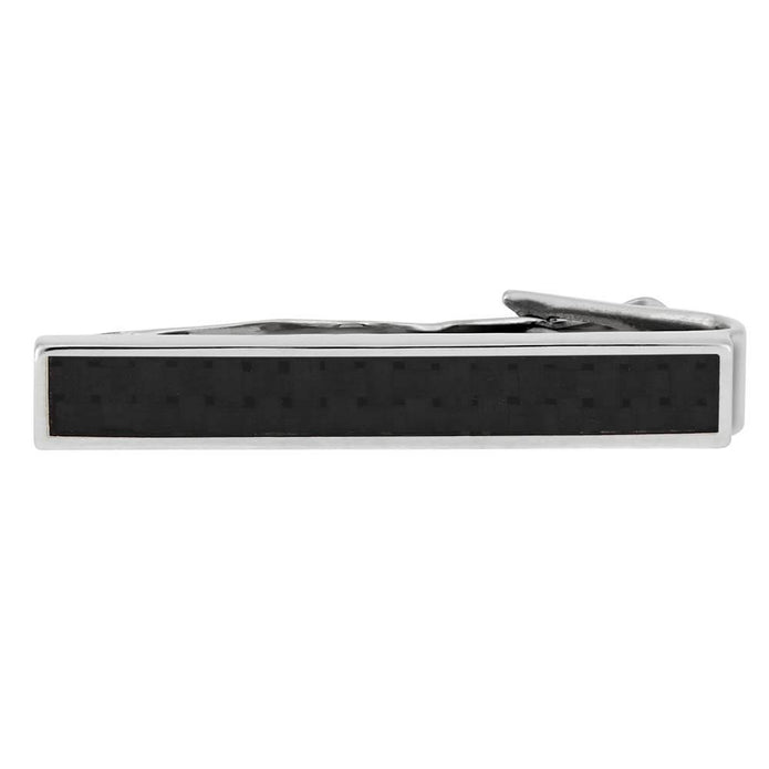 Woven Black Carbon Fiber Tie Bar